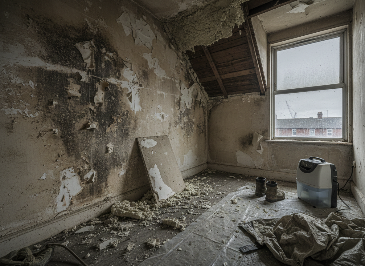 Dealing With Damp After Spray Foam Installation In Hull Properties