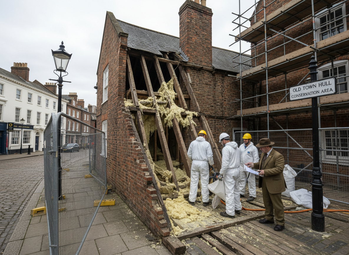 Spray Foam Removal Regulations In Hull Conservation Areas