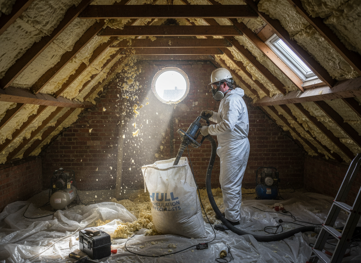 Spray Foam Removal by Urban Seal Spray Foam in Hull, Yorkshire