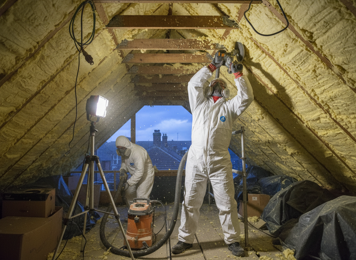 24/7 Spray Foam Removal in Hull, Yorkshire