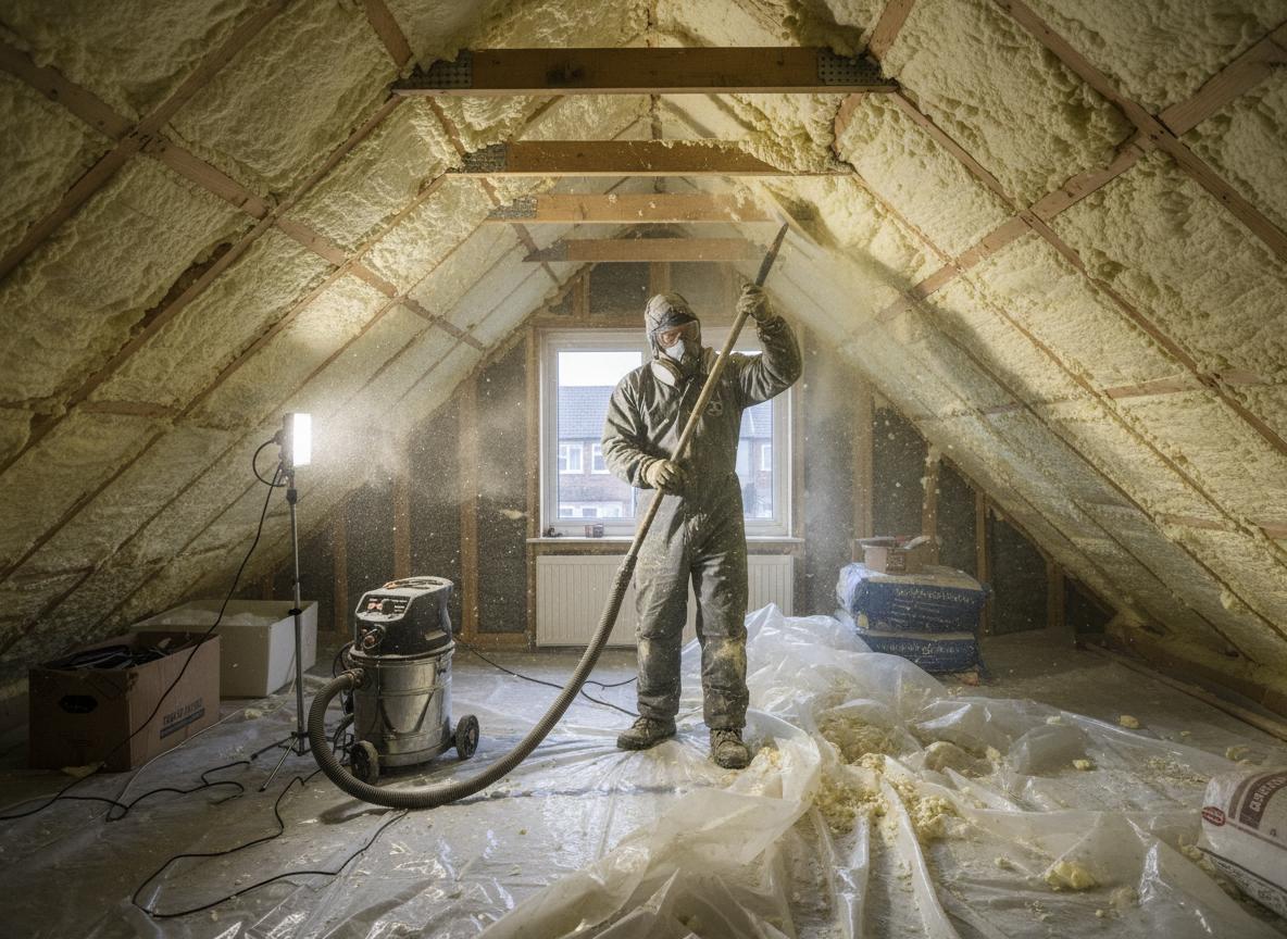 Spray Foam Removal in Hedon