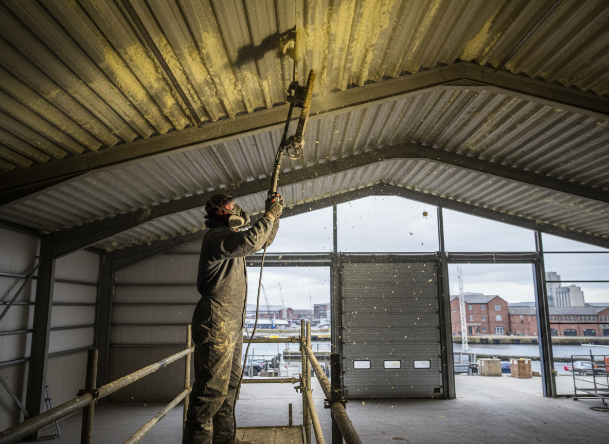 Commercial Spray Foam Removal in Hull, Yorkshire