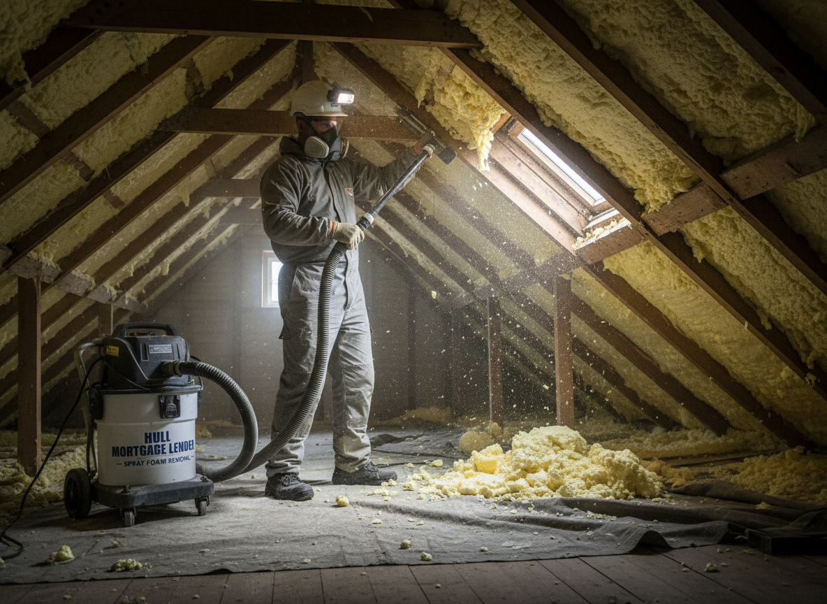 Spray Foam Removal in Welton, Yorkshire HU15 1