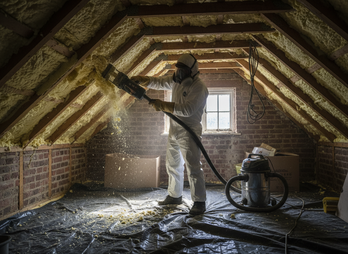 Spray Foam Removal in Anlaby